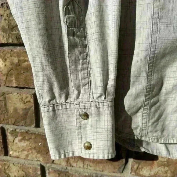 Men’s Wrangler Retro Premium Long Sleeve Pearl Snap Button Up Western Shirt Lg - Picture 4 of 16